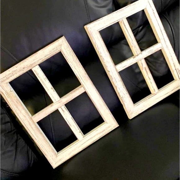 COPY - Set of 2 Large Farmhouse Wood Frame Wall Decor - Picture 2 of 4